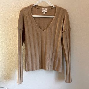 Tan Sweater - M